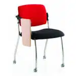ALINA 4-Leg Conference Chair with Castors
