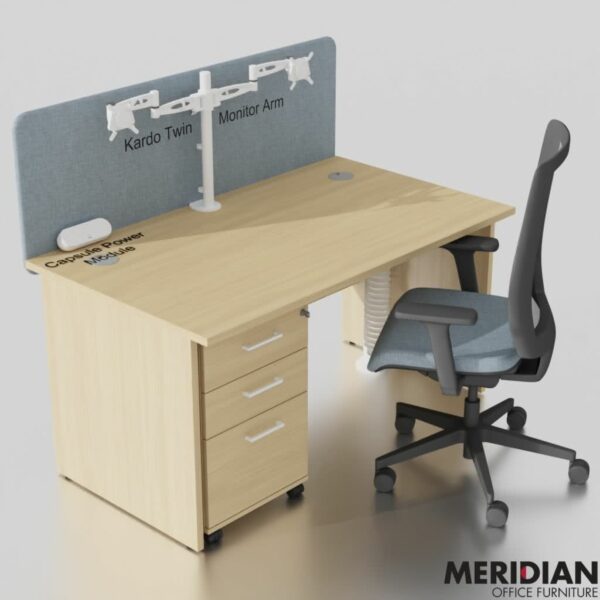 OPTIMA PLUS Panel End Office Desk