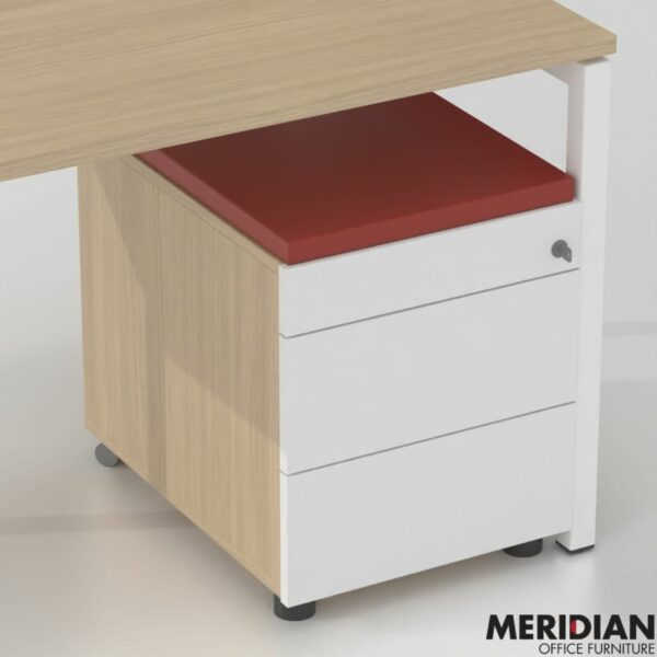 NOVA 2 Drawer Mobile Pedestal with Pen Drawer