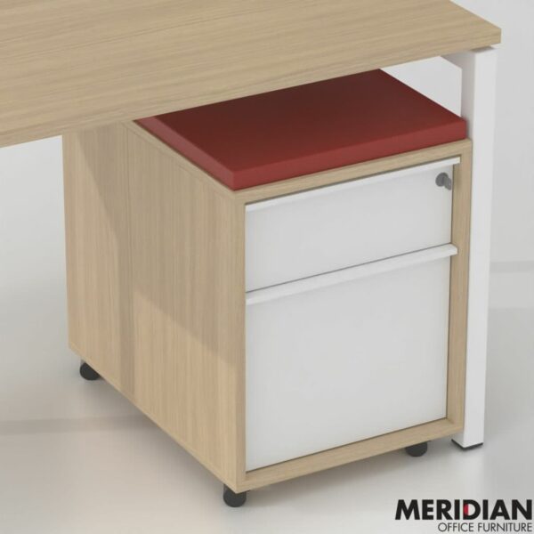 NOVA 2 Drawer Mobile Pedestal with Filing