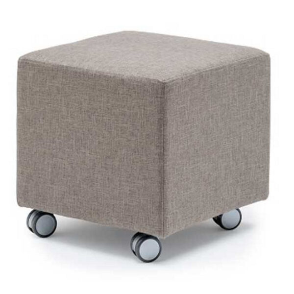 MORSE Square Stool with Castors