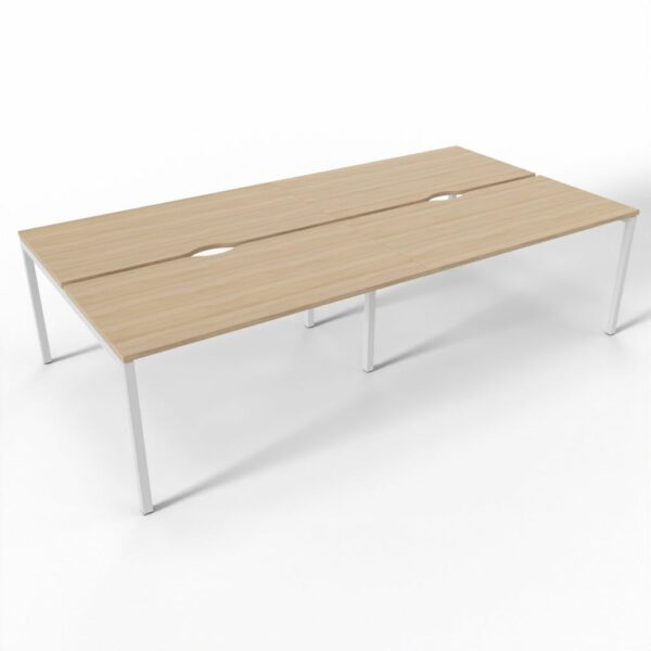 NOVA-U 4-Leg Four Person Bench Desk