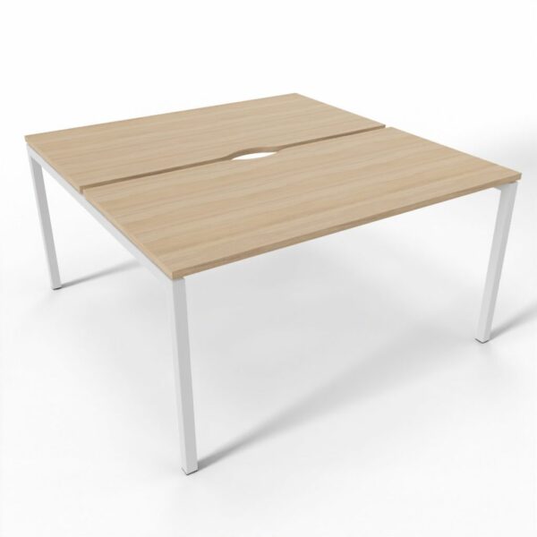 NOVA-U 4-Leg Two Person Bench Desk