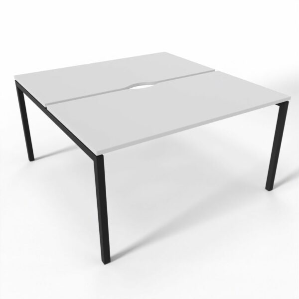 NOVA-U 4-Leg Two Person Bench Desk