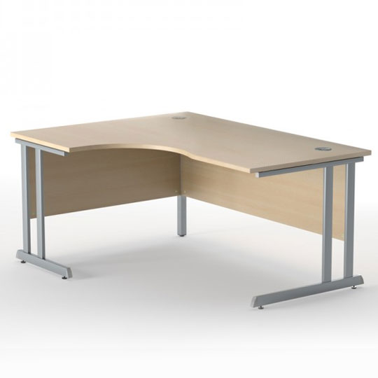 OPTIMA C L/H Crescent Cantilever Desk