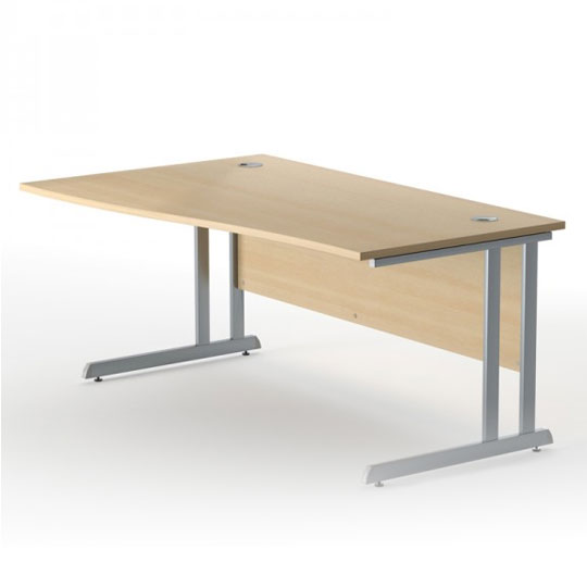 OPTIMA C L/H Wave Cantilever Desk