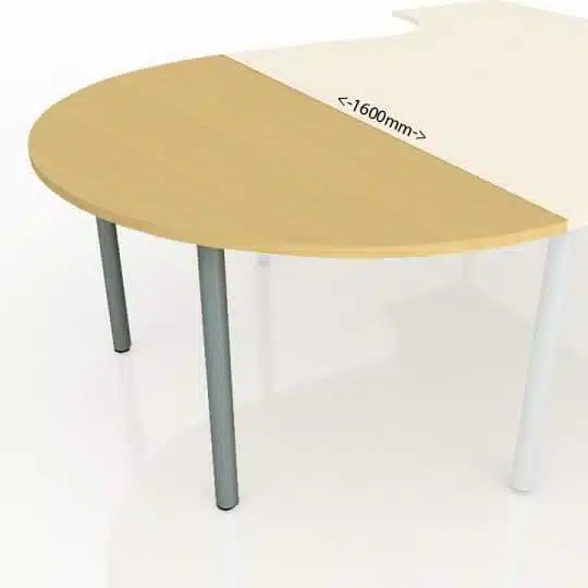 Double Semi-Circle Dimensions