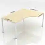 NOVA-U Crescent Desk Dimensions