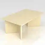 OPTIMA Rectangular Panel Base Coffee Table