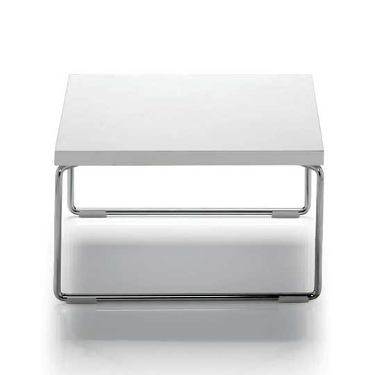 Touch Square Chrome Frame Coffee Table