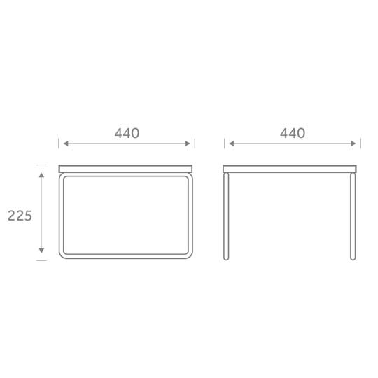 Touch Square Dimensions