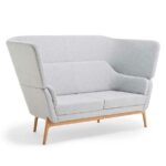 HARC 2-Seater High Back Modern Sofa