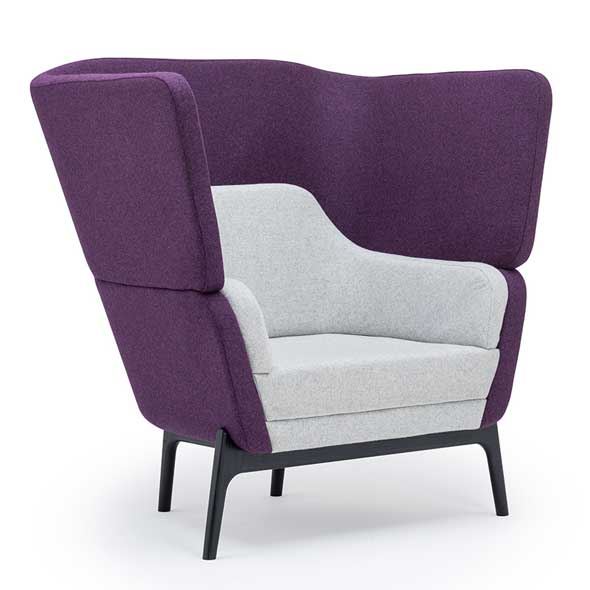 HARC Single Seater High Back Modern Chair