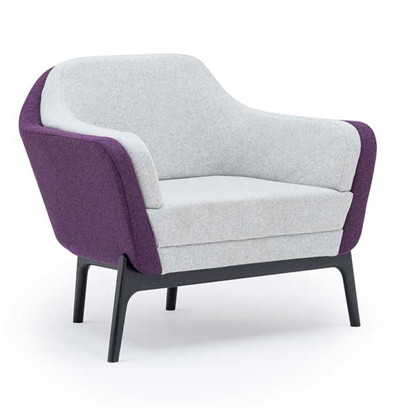 HARC Single Seater Low Back Modern Chair