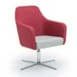 HARC Low Back Swivel Star Base Modern Chair