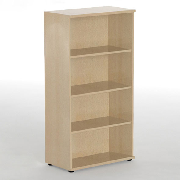 UNI 4 Shelf Open Bookcase