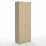 UNI 6 Shelf Winged Door Lockable Cupboard