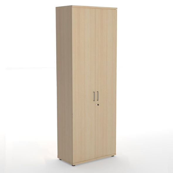 UNI 6 Shelf Winged Door Lockable Cupboard