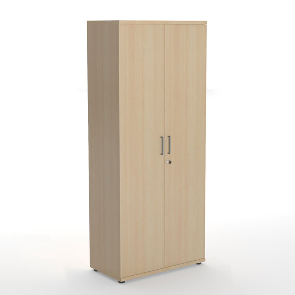 UNI 5 Shelf Winged Door Lockable Cupboard