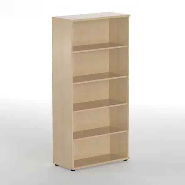 UNI 5 Shelf Open Bookcase in 800mm Width