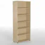 UNI 6 Shelf Open Bookcase 800mm Width