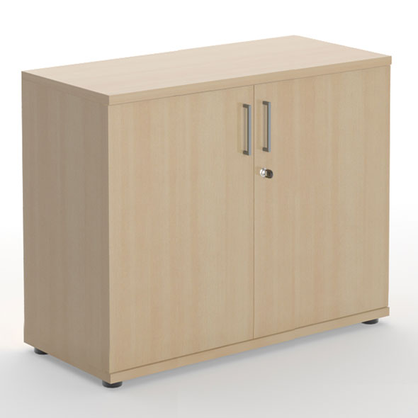 UNI 2 Shelf Winged Door Lockable Cupboard