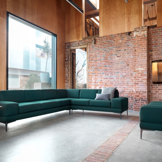 Two seater chaise lounge sofa hotsell