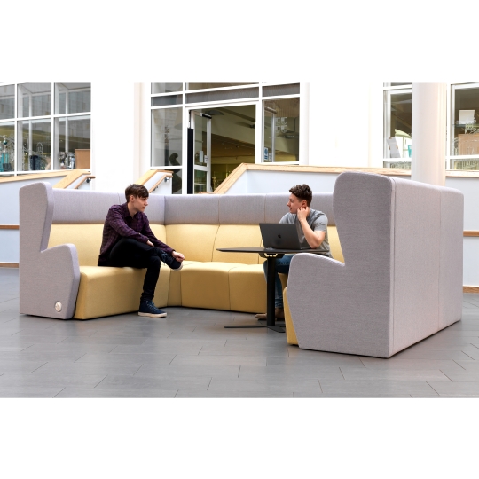 Hilly Low Back L-Shape Meeting Modular by Ocee Design-11070