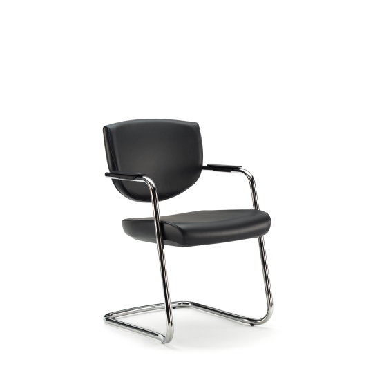 Key Cantilever Half Back Conference Chair by Pledge -0