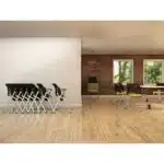 LA KENDO Upholstered Seat And Mesh Back Cantilever Chair-11828