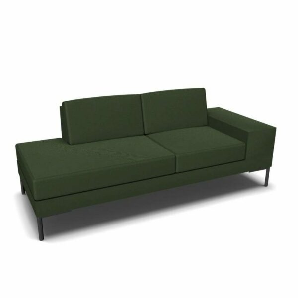 Alfi Two Seater Chaise Lounge Piece with Left Arm