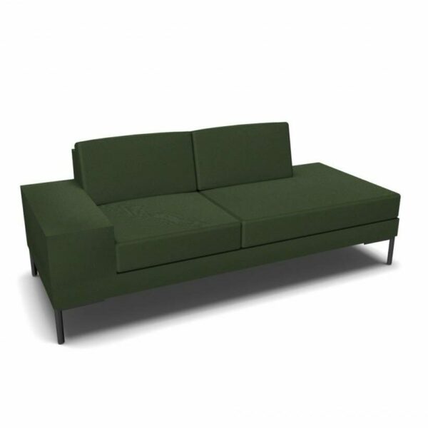 Alfi Two Seater Chaise Lounge Piece with Right Arm