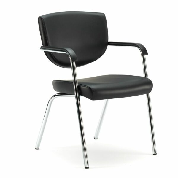 Key 4-Leg Half Back Conference Chair