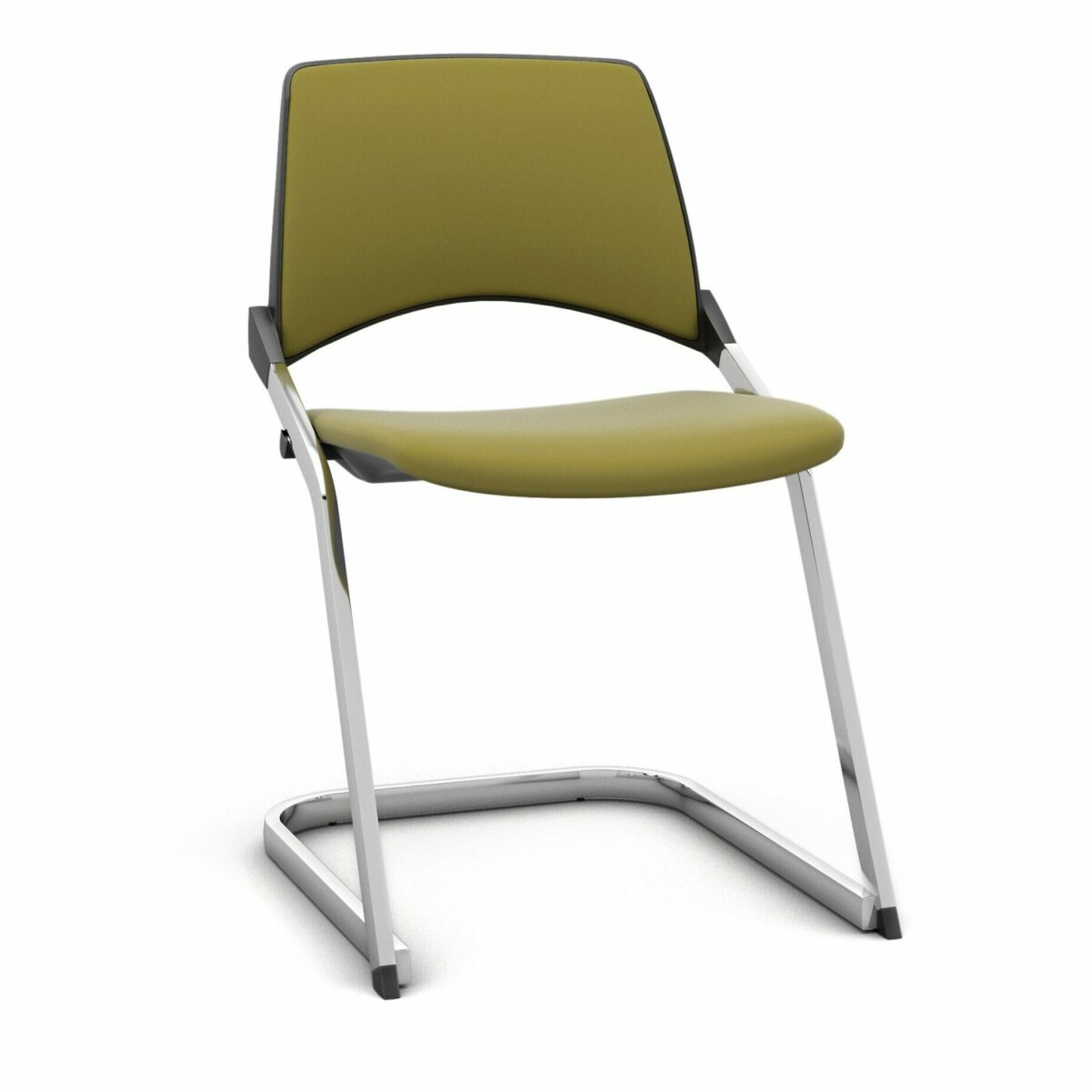 La Kendo Conference Cantilever Chair with Seat and Back Upholstery