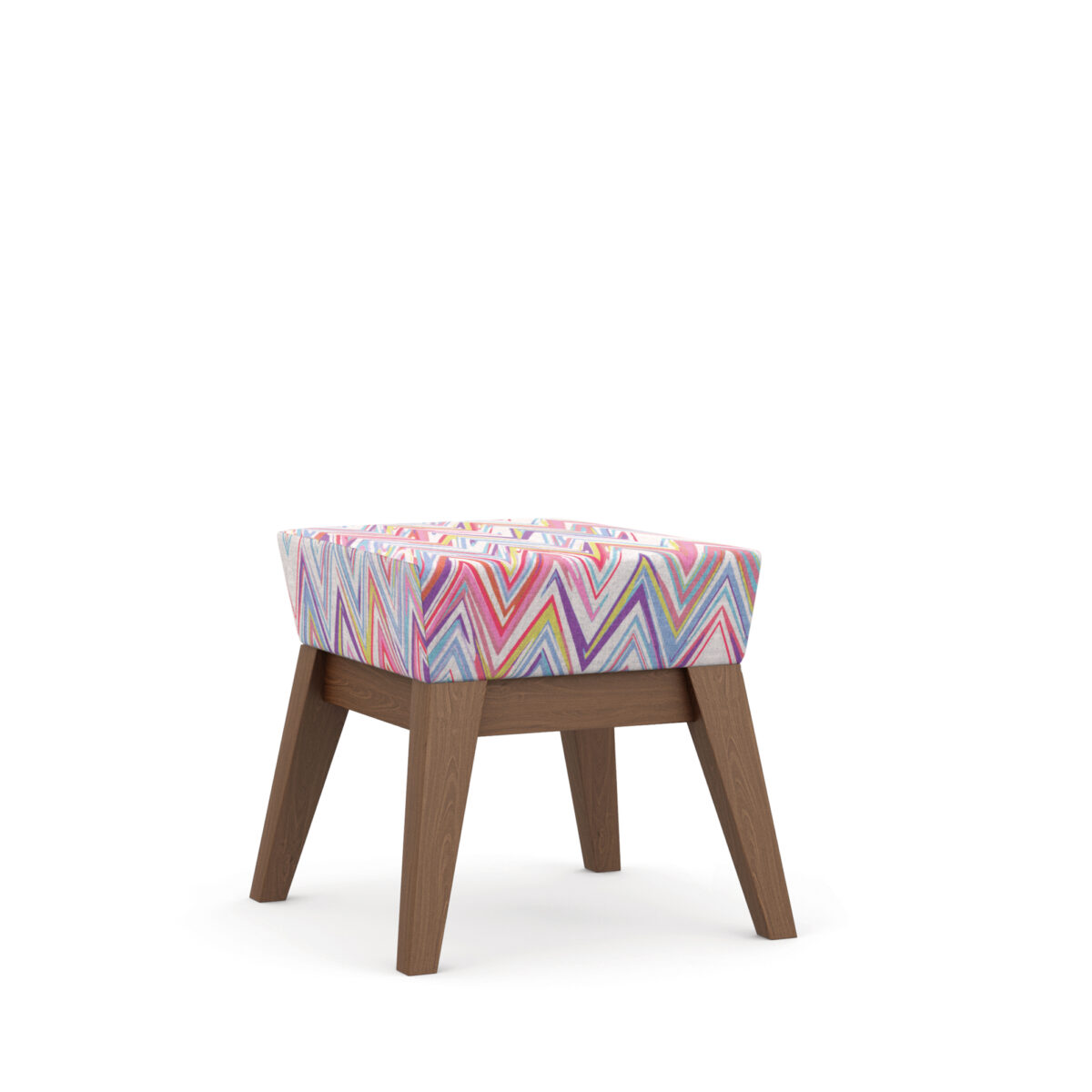 Natta Stool with Upholstered Seat Pad