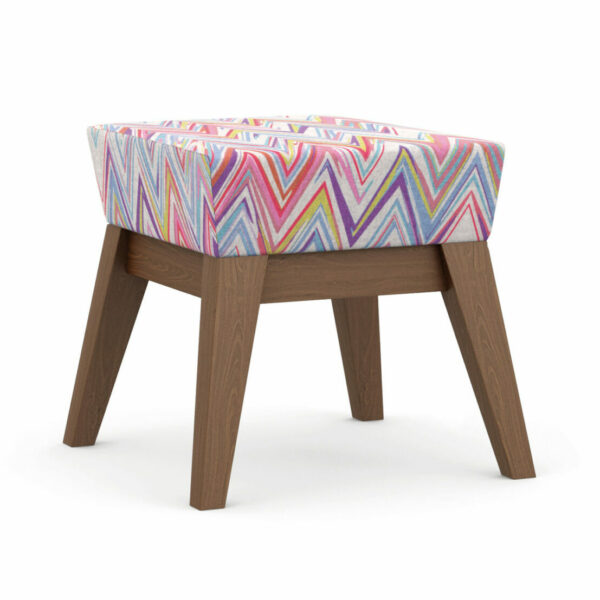 Natta Stool with Upholstered Seat Pad