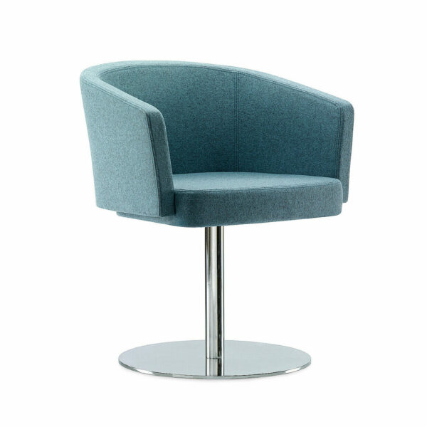 Zone Swivel Tub Chair with Pedestal Base