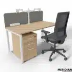 NOVA-O O-Leg Rectangular Office Desk