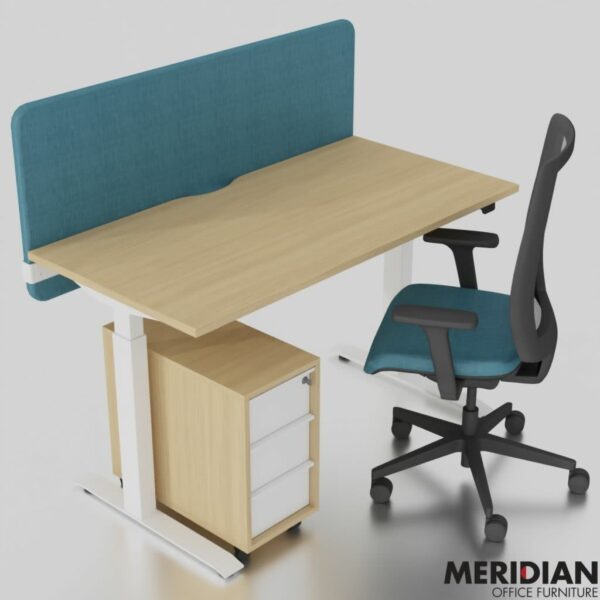 MODUS Desk Mounted Acoustic Screens for Single Desk