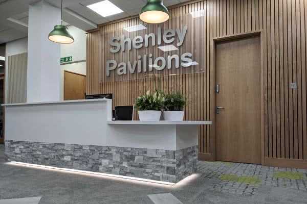 Bespoke Reception Desk - Milton Keynes - The Parks Trust