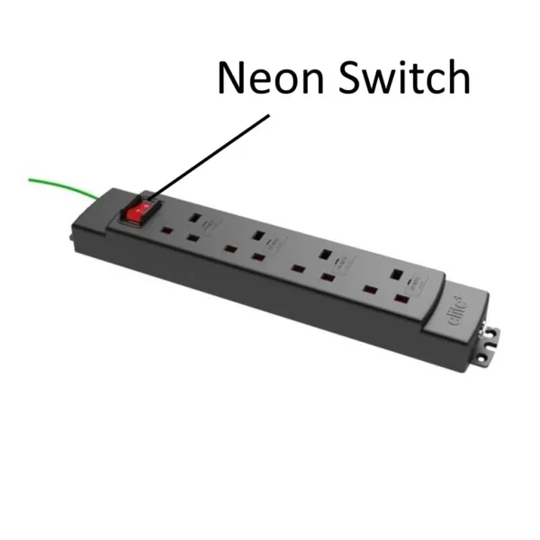 ELITE Plus 4 Socket Under Desk Power Module