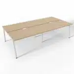 NOVA-A A-Leg Four Person Bench Desk