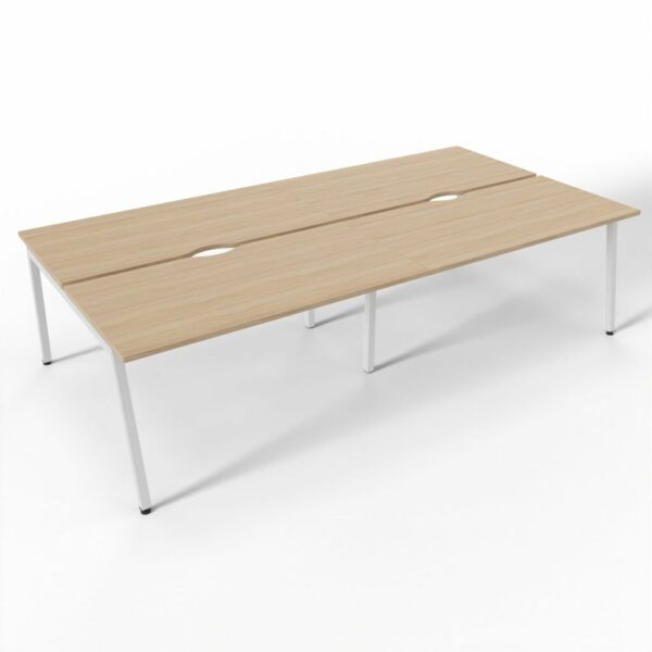 NOVA-A A-Leg Four Person Bench Desk