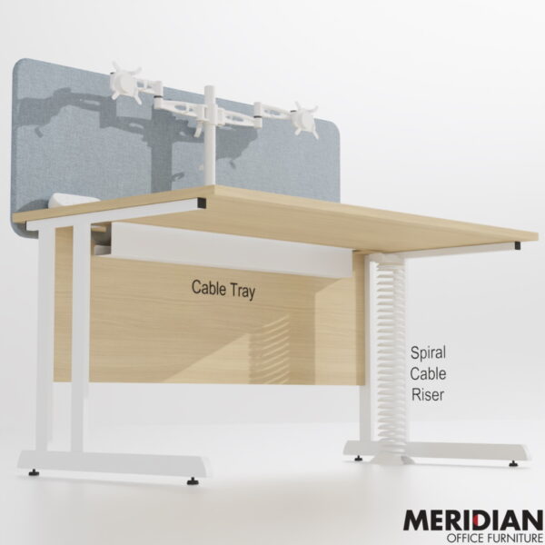 OPTIMA Cable Tray for Desktop