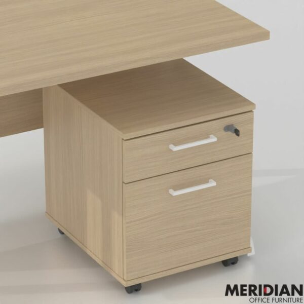 OPTIMA 2 Drawer Mobile Pedestal with Filing