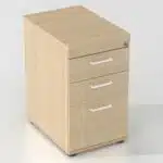 OPTIMA 3 Drawer Desk High Pedestal with Filing