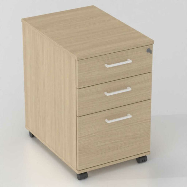 OPTIMA 3 Drawer HD Mobile Pedestal with Filing Drawer