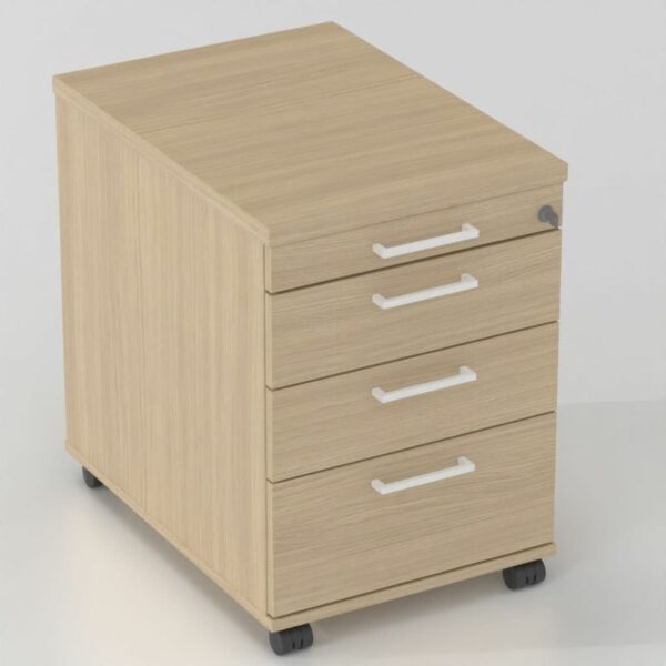 OPTIMA 3 Drawer HD Mobile Pedestal with Pen Drawer