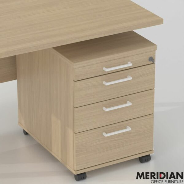 OPTIMA 3 Drawer HD Mobile Pedestal with Pen Drawer