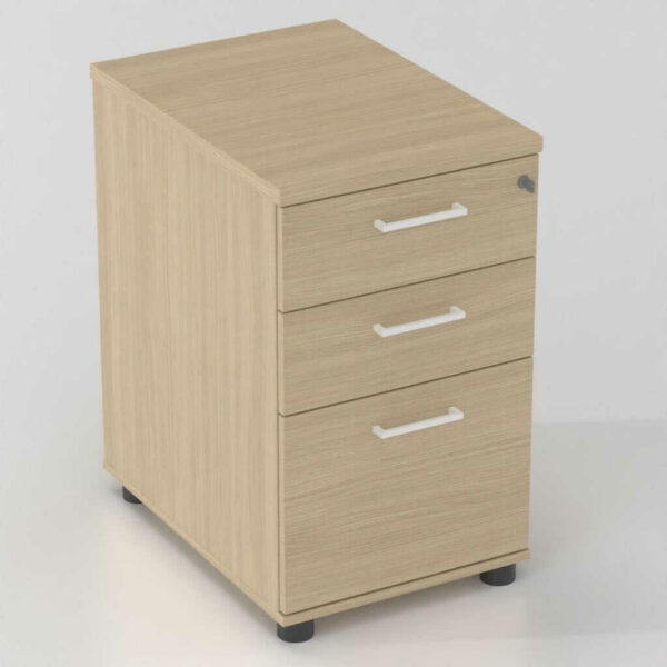 OPTIMA 3 Drawer HD Desk High Pedestal with Filing